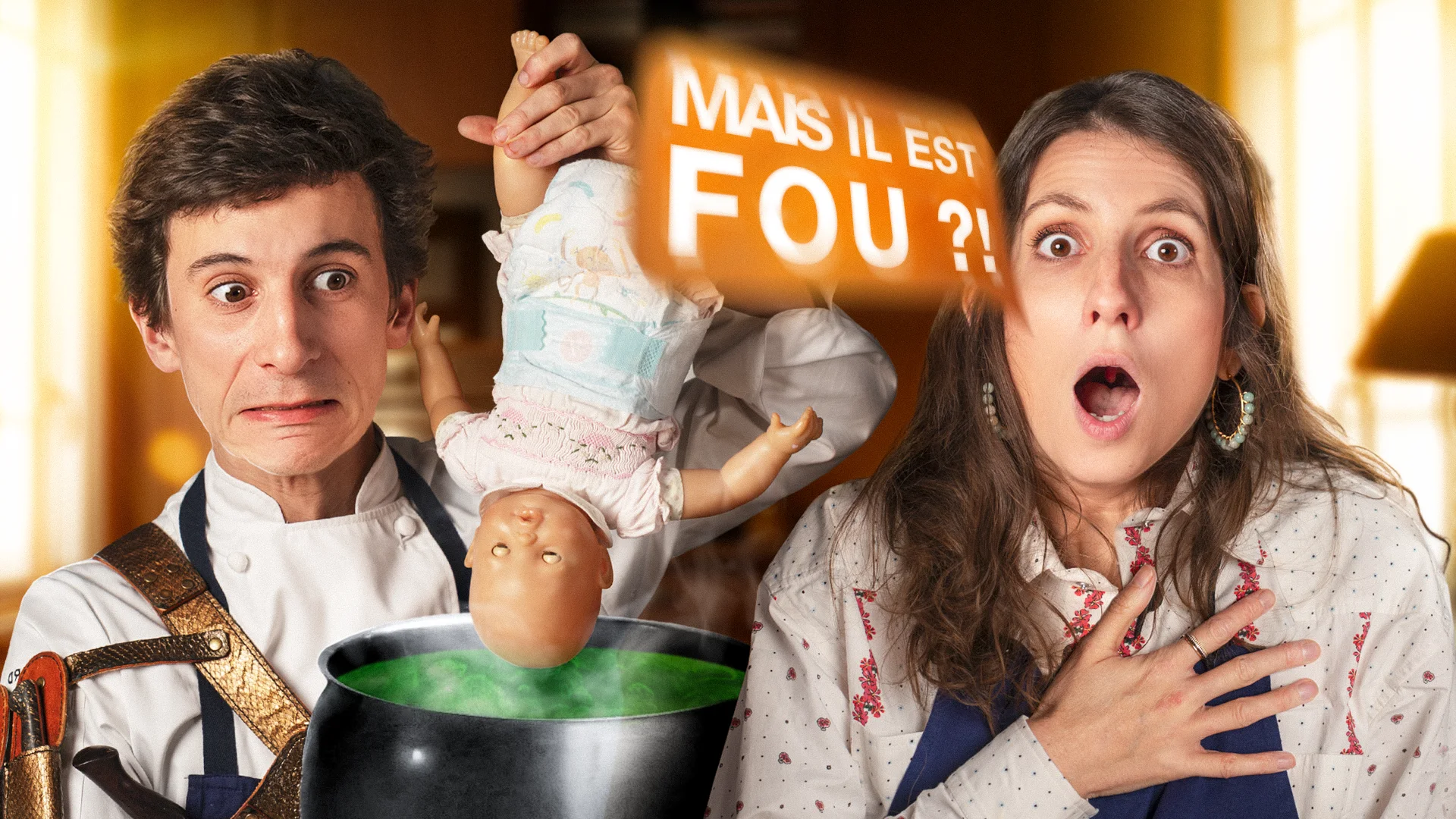 Eloy Spinnler et Marine entourés de proches