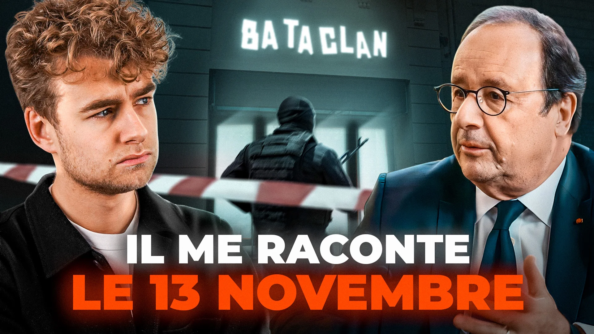 Arthur et un invité sous le titre Il me raconte le 13 novembre