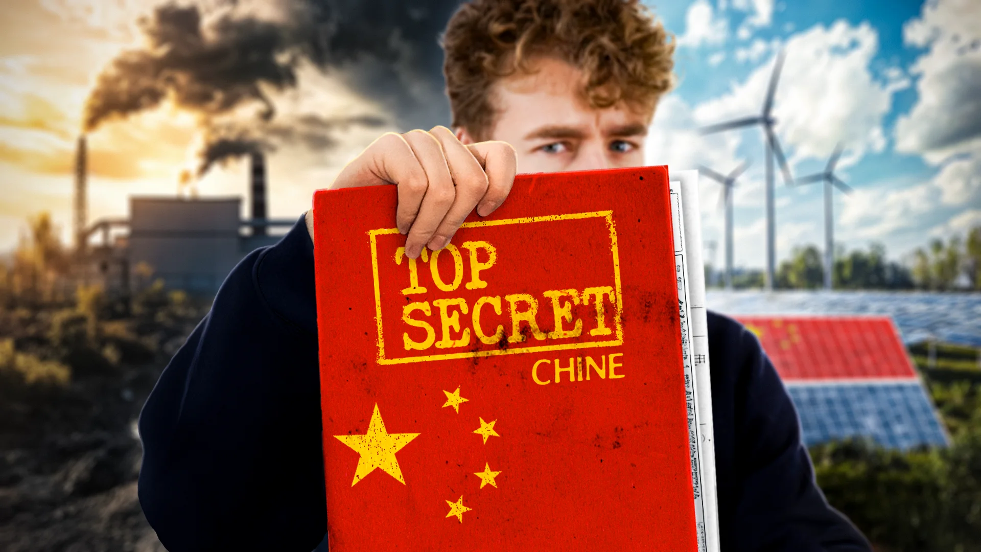 Xi Jinping et le drapeau chinois