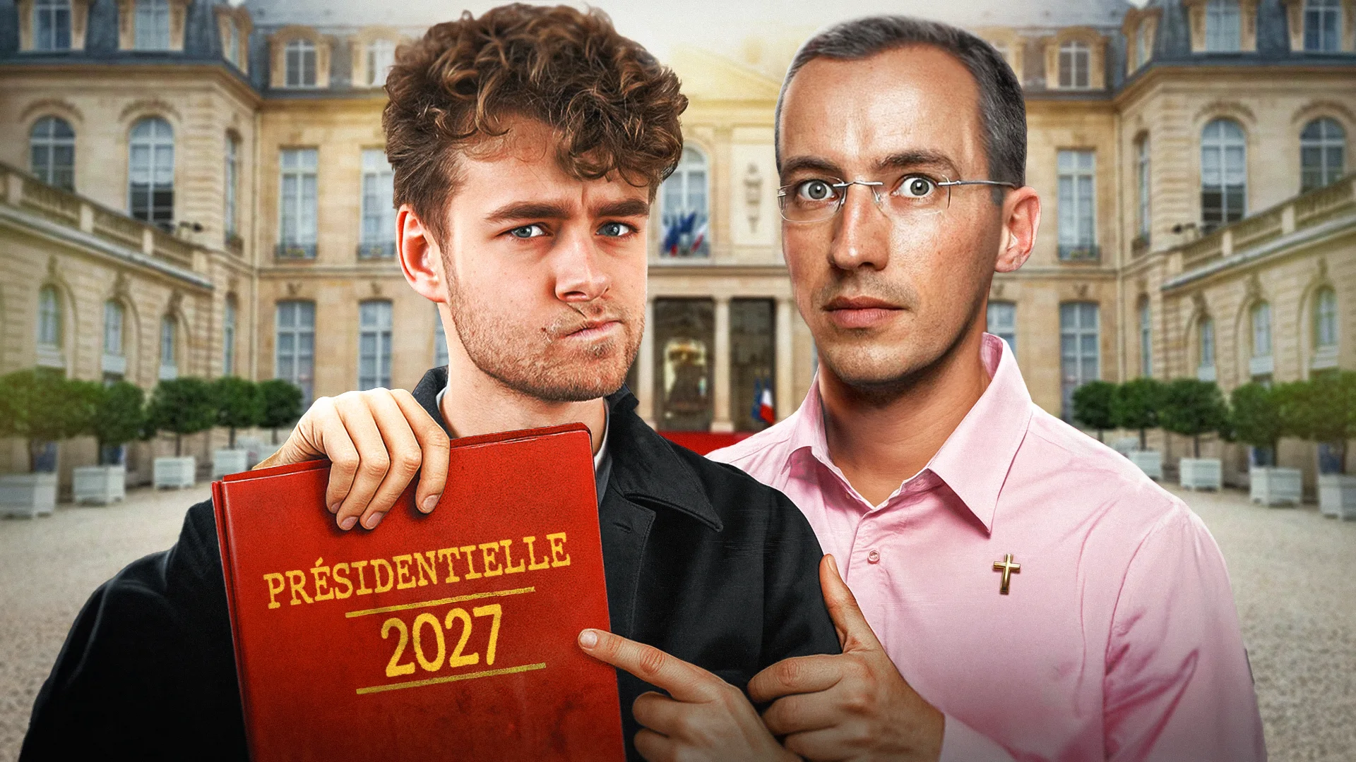 Arthur et un invité en entretien