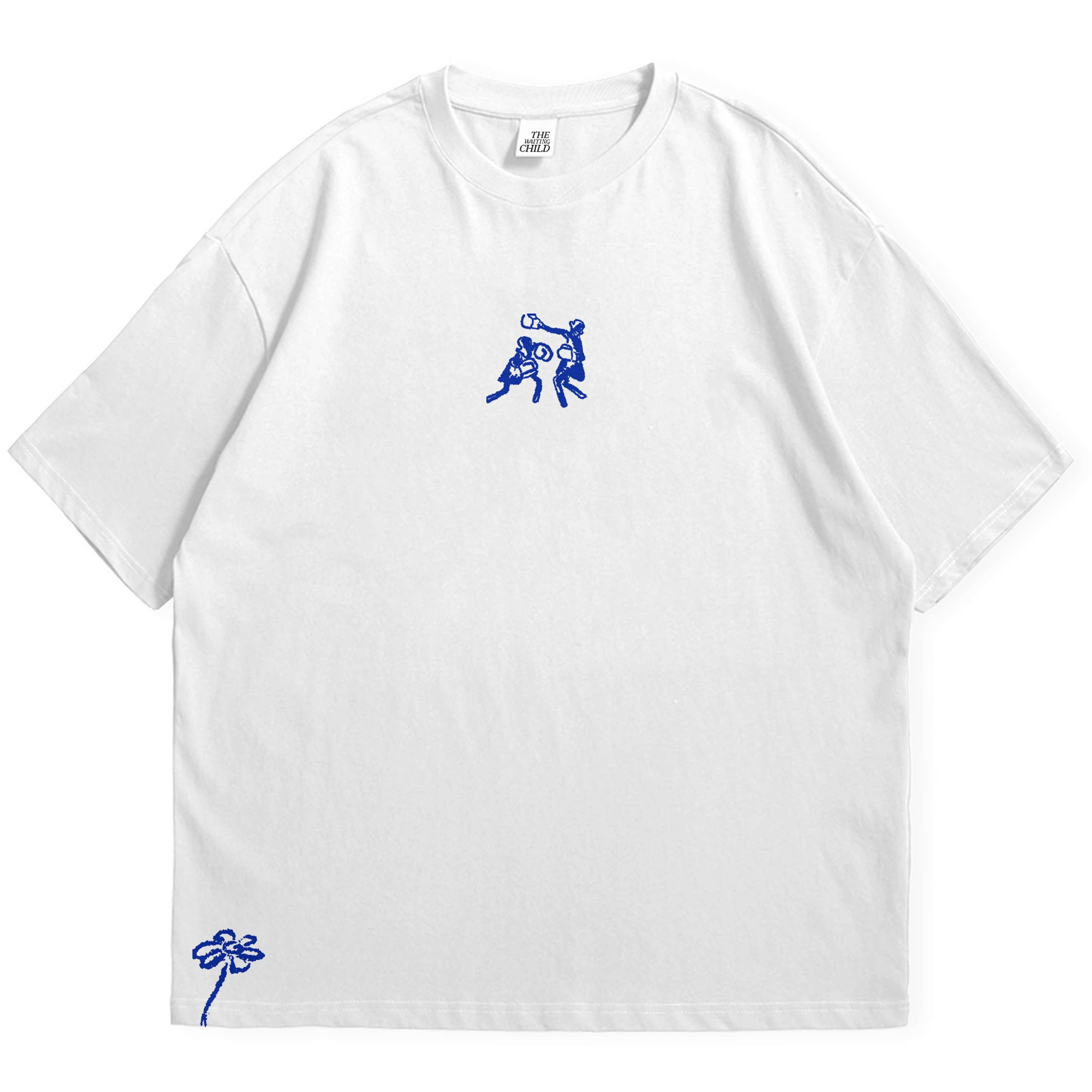 Tee-shirt The Flower Fighting Club, vue de face