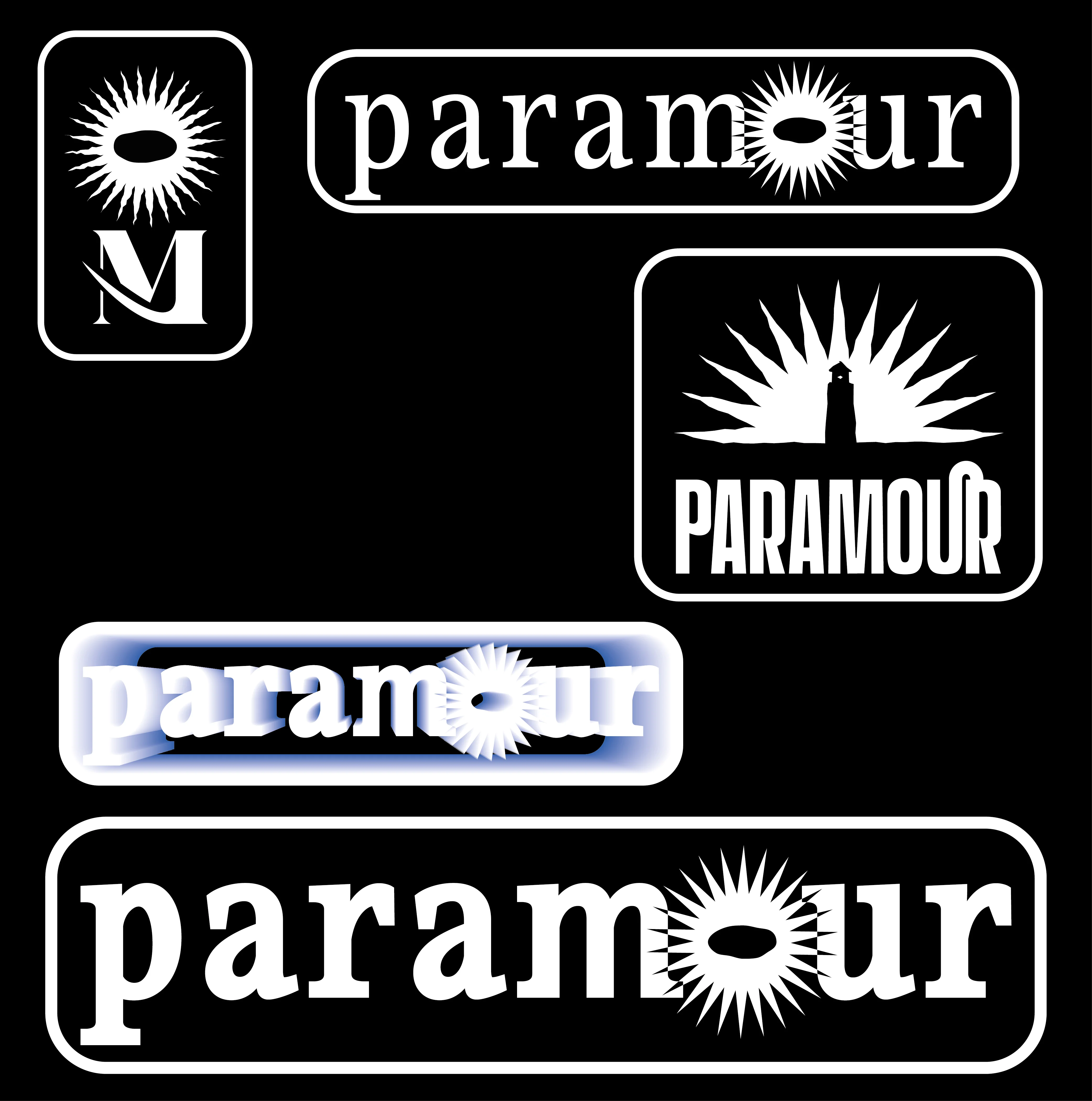 Planche de logos Paramour