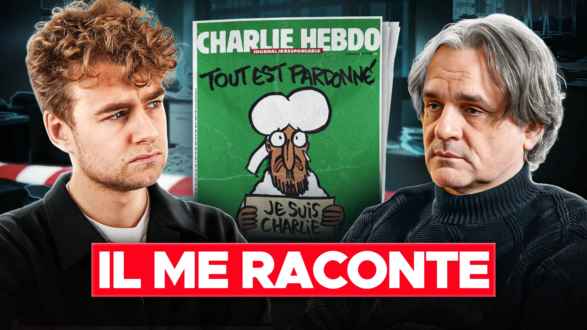 Arthur et un invité autour de Charlie Hebdo